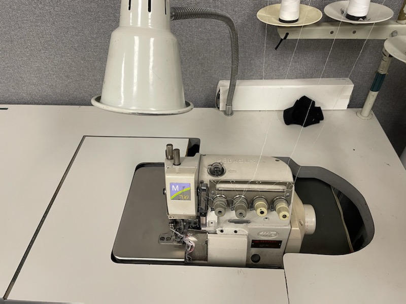 used sewing machine single, double, overlock