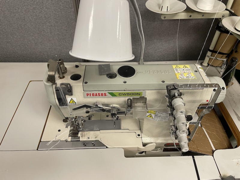 used sewing machine single, double, overlock