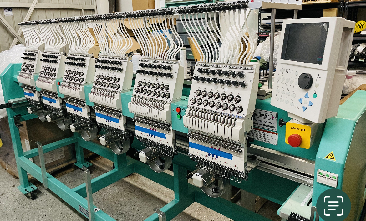 Used 2016 Six Head Tajima TFMXIIC1506