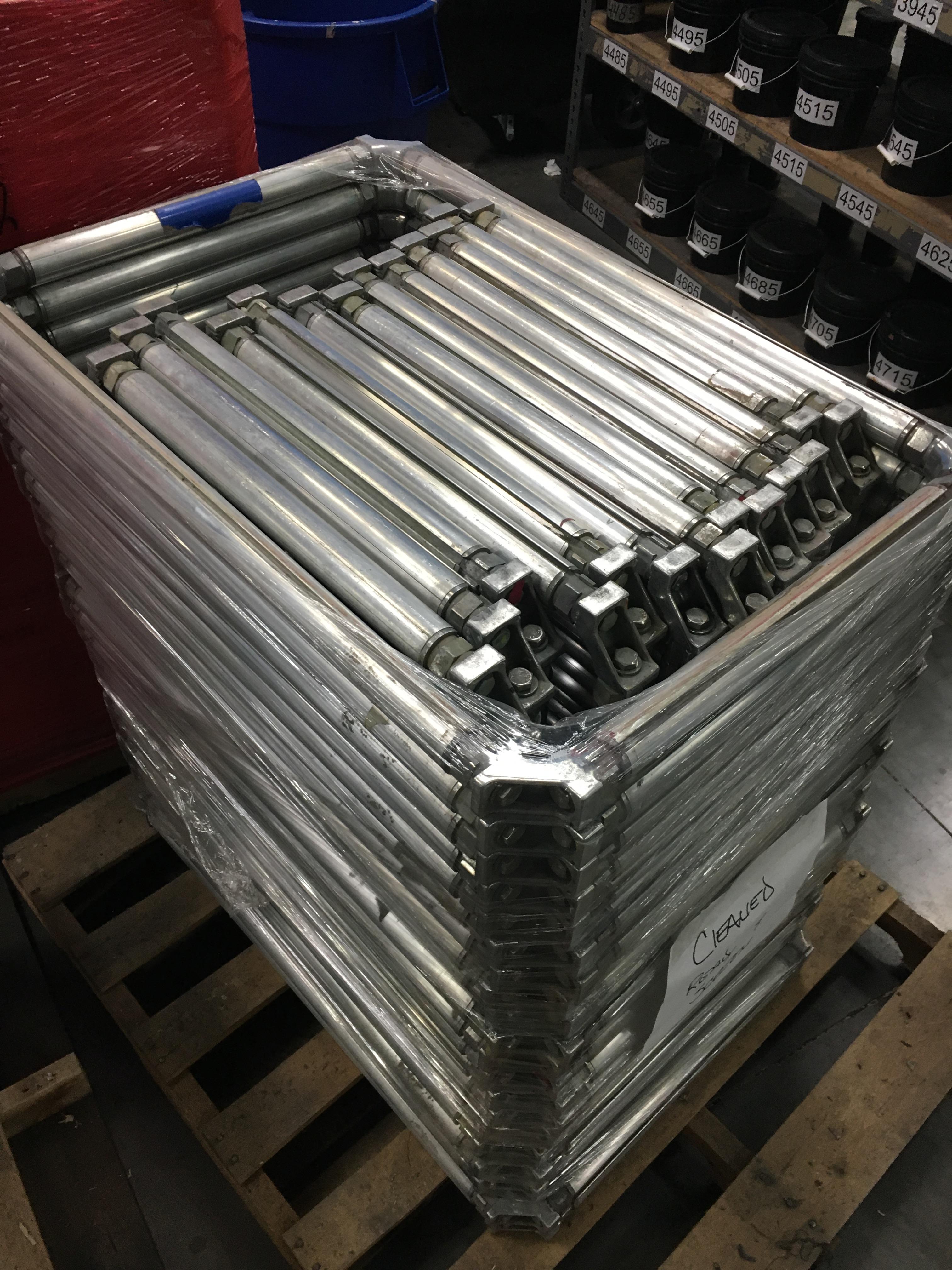 thumbnail interactive-video image 1 of Newman Roller Silk Screen Frame – 33 X 30, 160 Mesh, Aluminum, Pre-Owned But Fully Functional 1 of 5